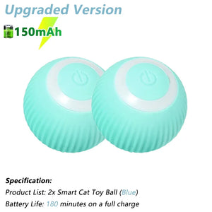 Engaging Smart Cat Toy Ball - Interactive Electric Rolling Ball for Cats | Perfect for Fun and Exercise