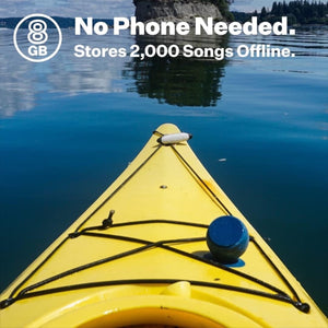 – Bluetooth Speaker-Waterproof, Durable W/Built-In Storage (2,000 Songs) - Dual Wireless Speaker Pairing – Portable Bluetooth Speaker - Barnacle Pro Outdoor Speaker - Manta Ray Black
