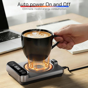 Smart Mug Warmer with Infrared Sensor, Coffee Mug Warmer for Desk