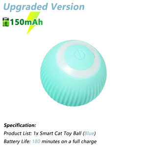 Engaging Smart Cat Toy Ball - Interactive Electric Rolling Ball for Cats | Perfect for Fun and Exercise
