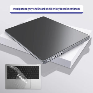 Stylish Transparent Laptop Case for MacBook Pro 14/16 & Air 13.6/15 - Ultimate Protection & Fashion