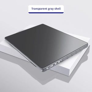 Stylish Transparent Laptop Case for MacBook Pro 14/16 & Air 13.6/15 - Ultimate Protection & Fashion
