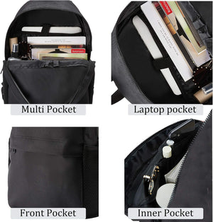 Stylish & Durable Lightweight School Backpack for Teens - Perfect for Books, Laptops & Everyday Use