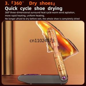 Revolutionary Electric Shoe Dryer - Fast, Efficient, and Versatile 220V Deodorizing & Sterilizing Home Appliance for All Footwear