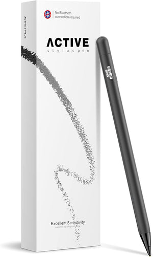 Premium Rechargeable Fine Tip 1.4mm Stylus for iPad & iPhone - Perfect for Drawing and Writing!