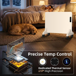 Wall Convection Space Heater Panel, Smart Wifi Heater for Indoor Use