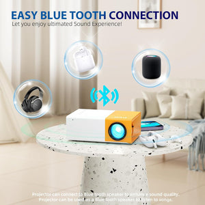 Mini Projector Wifi Portable Movie Projector Phone