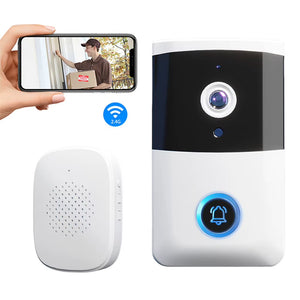Elevate Your Home Security with Our Wifi Doorbell Camera Featuring IR Night Vision and Two-Way Audio