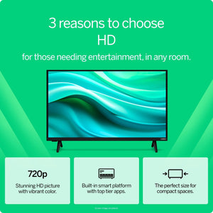 24” Class HD 720P LED Smart TV (NEW) VHD24M-08