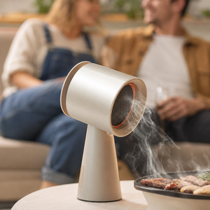 AirGuard Mini portable kitchen smoke extractor design