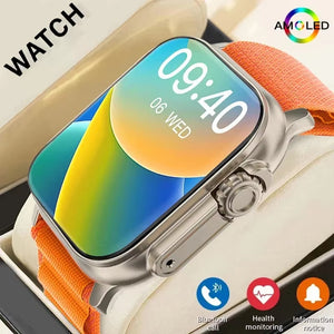 Revolutionary Smart Watch T900 Ultra - Bluetooth Talk, Heart Rate Monitor, and Sports Tracking for All iOS & Android Users