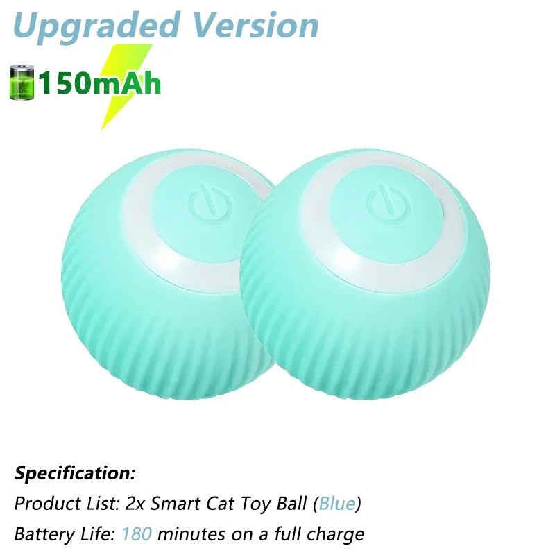 Engaging Smart Cat Toy Ball - Interactive Electric Rolling Ball for Cats | Perfect for Fun and Exercise
