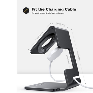 Watch Stand for Apple Watch Magnetic Fast Charger - Desk Charging Stand Holder Dock for Apple Iwatch Series SE3 SE2 Ultra 3, Series 11 10 9 8 7 6 5(49Mm 46Mm 45Mm 44Mm 42Mm 41Mm 40Mm 38Mm)