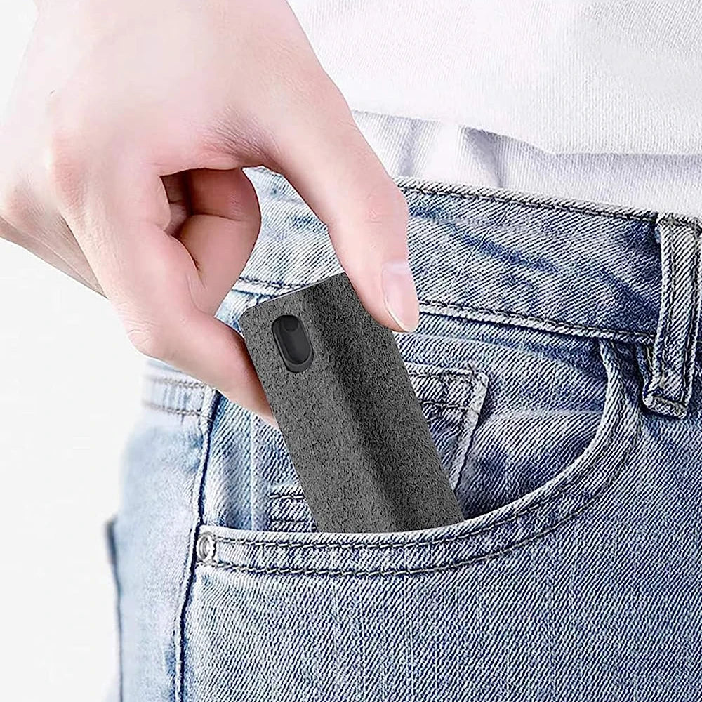 Ultimate Touchscreen Mist Cleaner: Effortless Screen Cleaning for Phones, Laptops, and Tablets with Convenient Two-in-One Spray and Microfiber Cloth