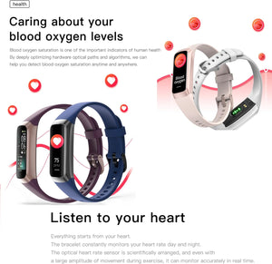 Revolutionary Health & Fitness Tracker Watch - AMOLED Display, Slim Design, 25 Sports Modes, Heart Rate & Blood Pressure Monitor, Waterproof & More!