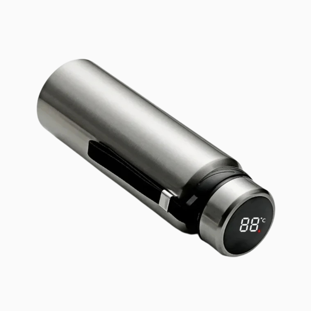 1000ML Smart Thermos Bottle - Keep Your Drinks Hot or Cold with Intelligent Temperature Display