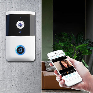 Wifi Wireless Video Doorbell IR Night Vision Doorbell Camera Home Door Bell for Home Security Alarm System