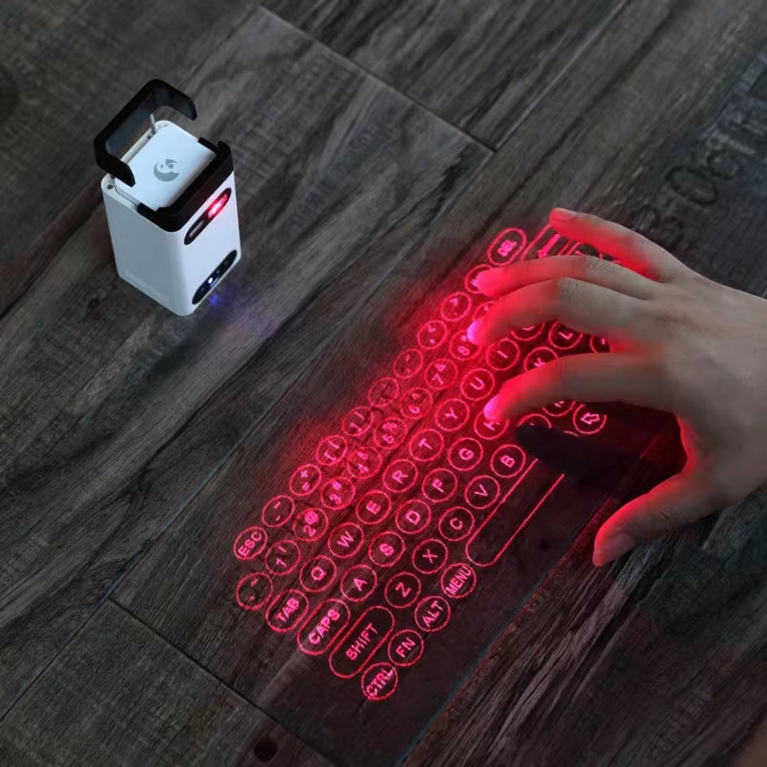 Mini Wireless Laser Projection Keyboard Bluetooth Virtual Keyboard & Mouse Function for Laptop Smartphone Keyboard Projector