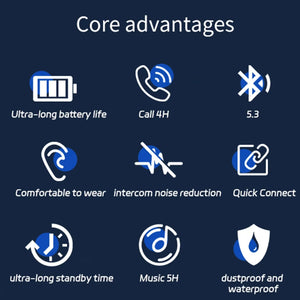 Original BY01 OWS Wireless Bluetooth 5.3 Earphones T26 Long Battery Life Earbuds HIFI Sound Quality Headphone Smart HD Call