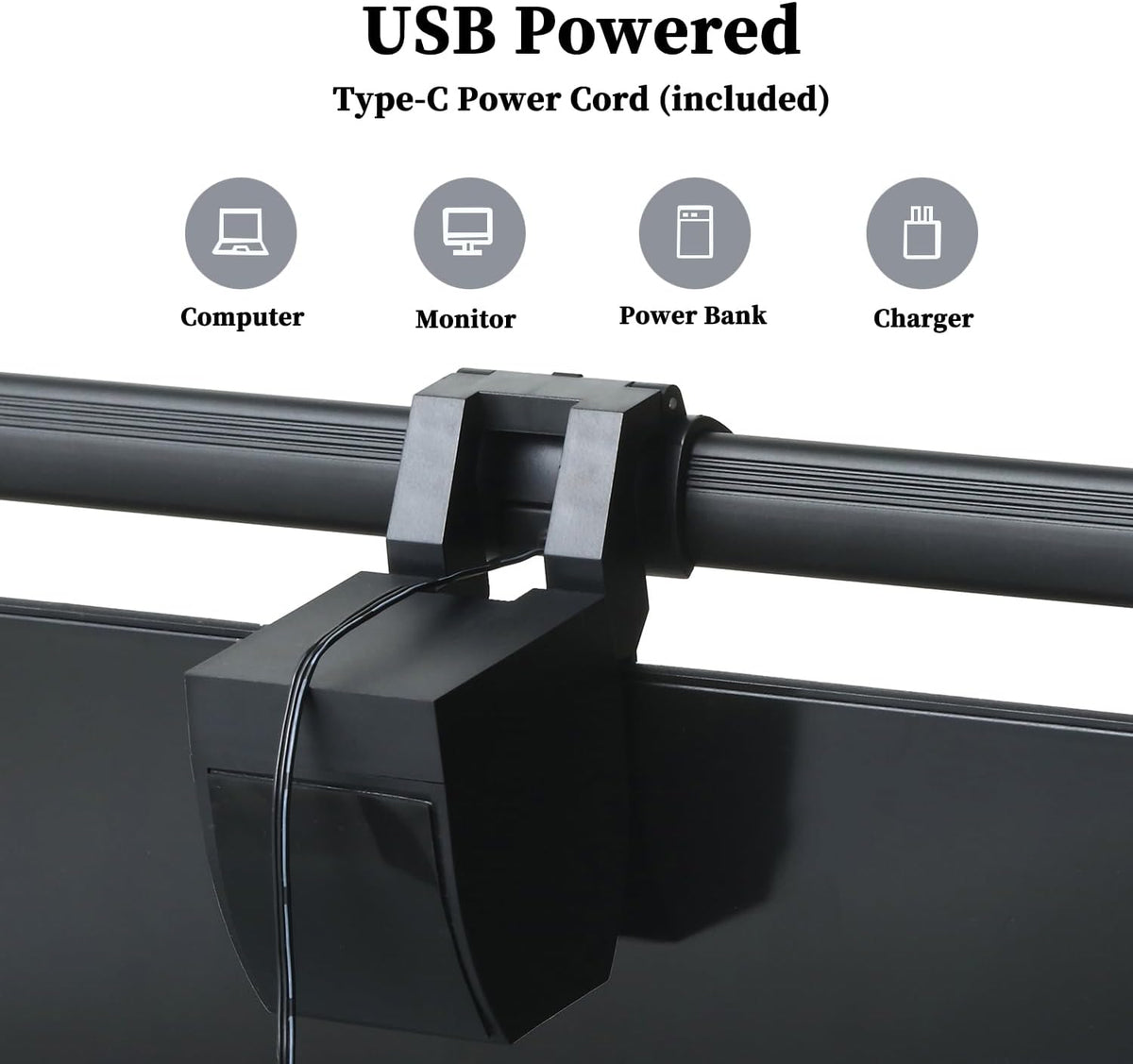 Computer Monitor Light Bar, LED Screen Light