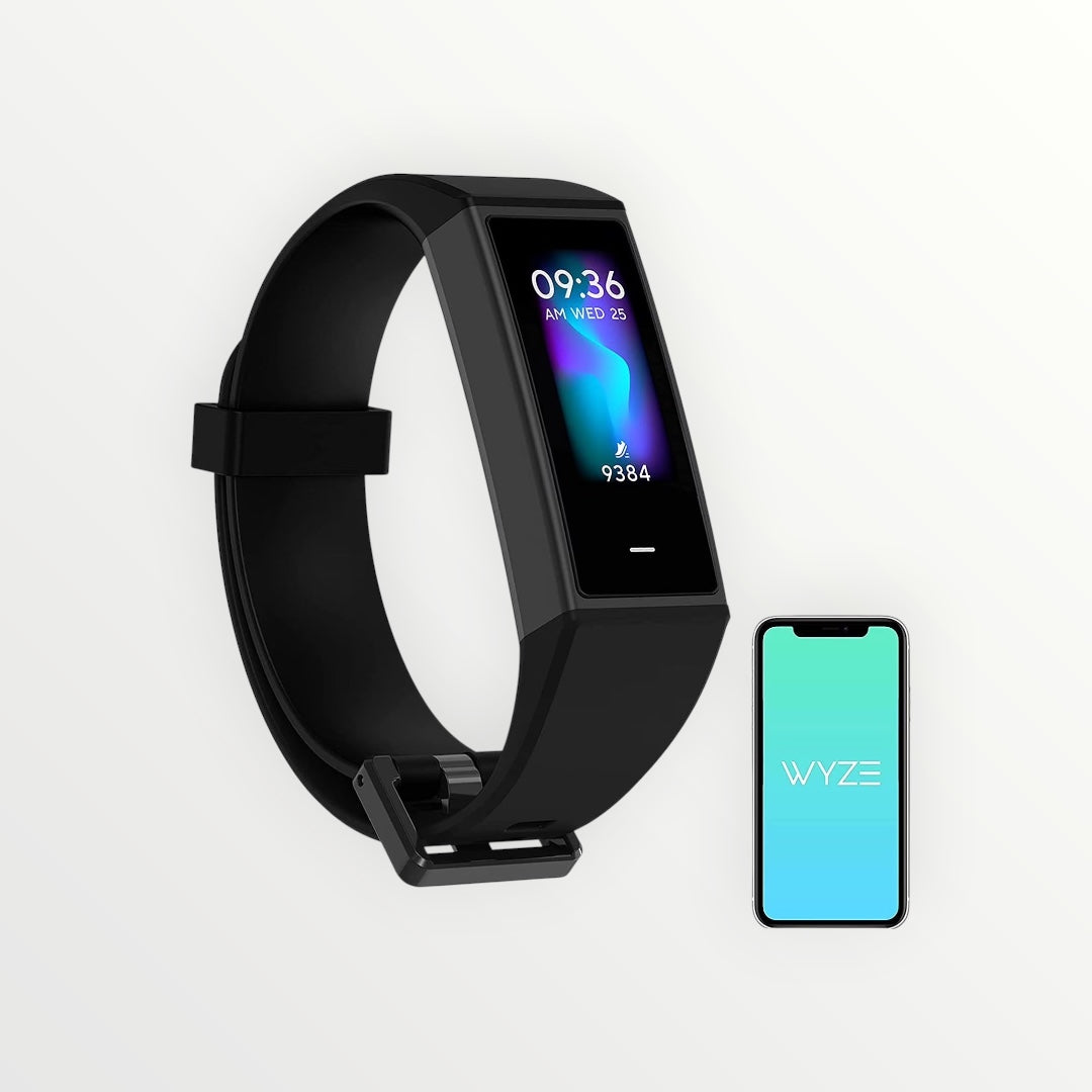 Band Health Tracker with Extra Color Band , Smart Watch Fitness Tracker, Heart Rate Monitor, Step Counter, Sleep Monitor, High Res Color Touchscreen and Water Resistant