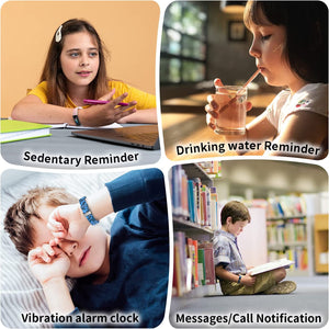 Children's Fitness Tracker Watch with Pedometer, Stopwatch, IP68 Waterproof Rating, and 11 Sport Modes for Ages 6-16