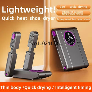 Revolutionary Electric Shoe Dryer - Fast, Efficient, and Versatile 220V Deodorizing & Sterilizing Home Appliance for All Footwear