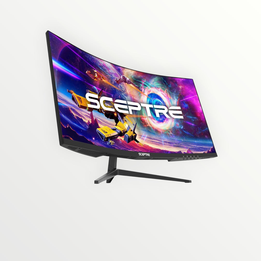 30-Inch Curved Gaming Monitor 21:9 2560X1080 Ultra Wide/ Slim HDMI Displayport up to 200Hz Build-In Speakers, Metal Black (C305B-200UN1)