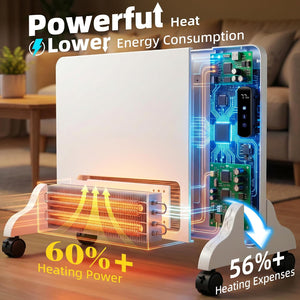Wall Convection Space Heater Panel, Smart Wifi Heater for Indoor Use