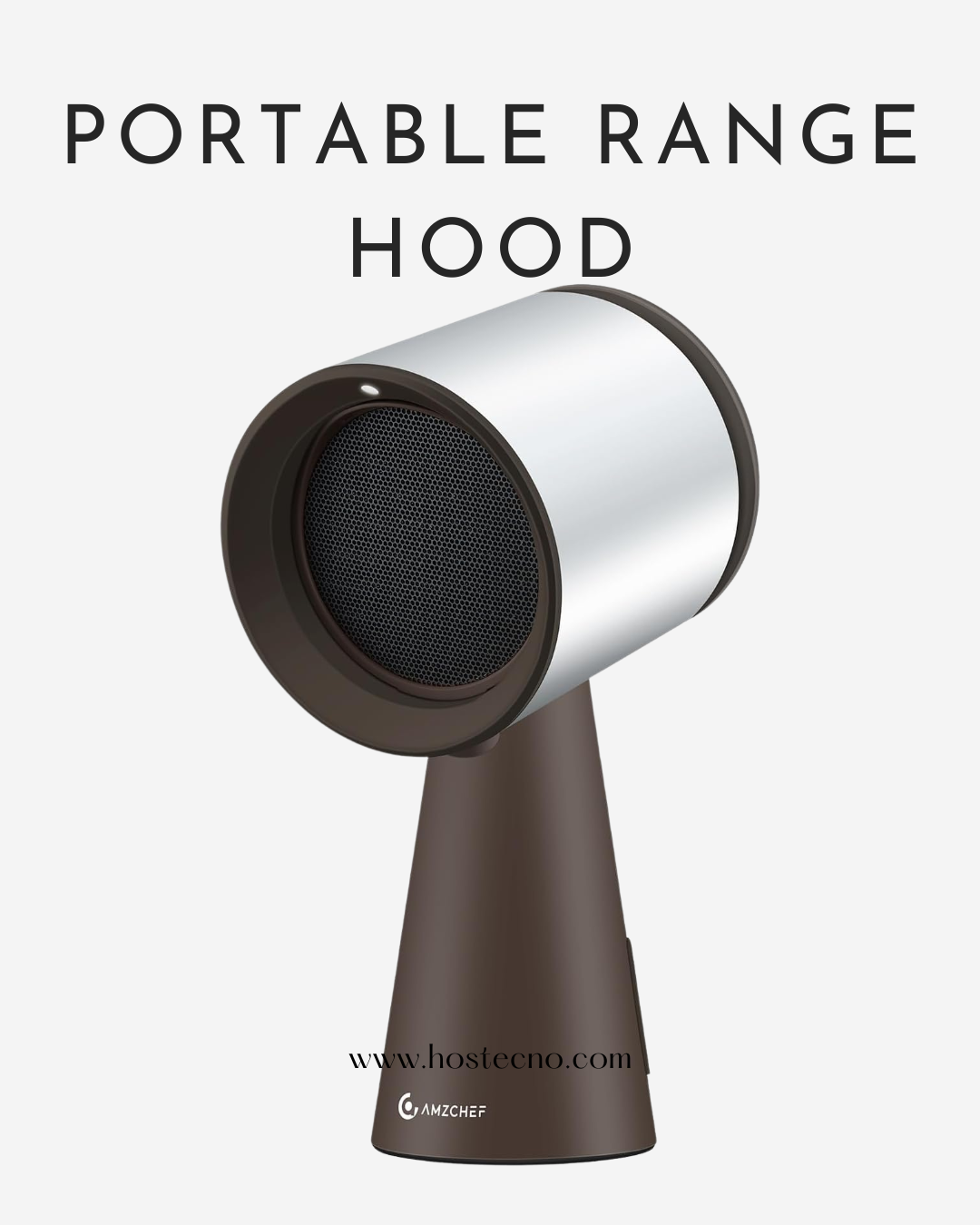 Portable Range Hood, Desktop Range Hood with 3 Speed Exhaust Fan,Low Noise Large Oil Collection Cup,Detachable Aluminum Filter, Portable Kitchen Exhaust Fan for Indoor BBQ, Hot Pot
