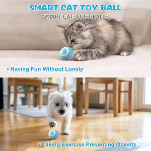 Engaging Smart Cat Toy Ball - Interactive Electric Rolling Ball for Cats | Perfect for Fun and Exercise