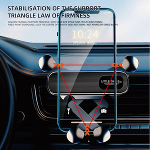 Magnetic Car Phone Holder for 4.7-7 Inch Support Mobile Phone Car Air Vent Mount Universal Shockproof GPS Clip Smartphone Stand