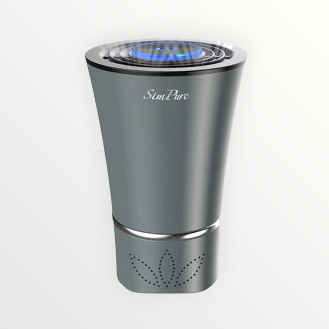 360° Car Air Purifier HEPA USB Portable for Vehicle Odors