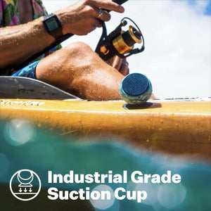 – Bluetooth Speaker-Waterproof, Durable W/Built-In Storage (2,000 Songs) - Dual Wireless Speaker Pairing – Portable Bluetooth Speaker - Barnacle Pro Outdoor Speaker - Manta Ray Black