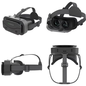 VR Glasses 3D Virtual Reality Headset Devices Helmet Lenses Goggles Smart for Smartphones Phone Cell Mobile Game Viar Viewer Set