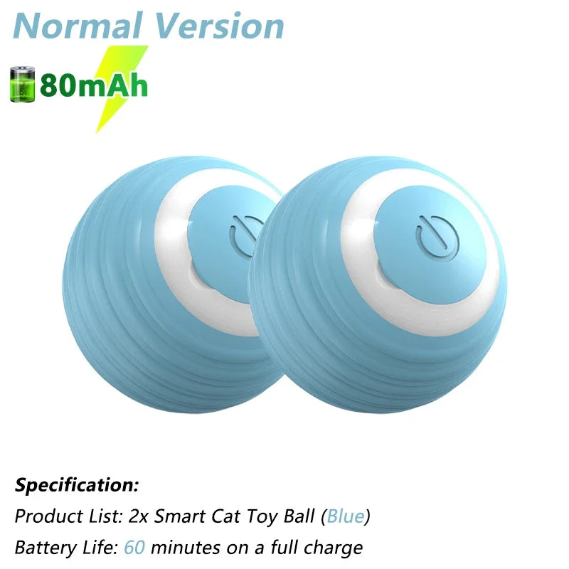 Engaging Smart Cat Toy Ball - Interactive Electric Rolling Ball for Cats | Perfect for Fun and Exercise