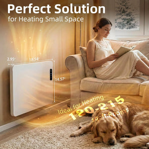 Wall Convection Space Heater Panel, Smart Wifi Heater for Indoor Use