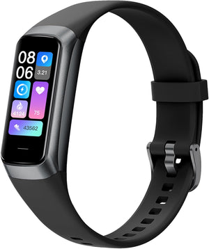 Revolutionary Health & Fitness Tracker Watch - AMOLED Display, Slim Design, 25 Sports Modes, Heart Rate & Blood Pressure Monitor, Waterproof & More!