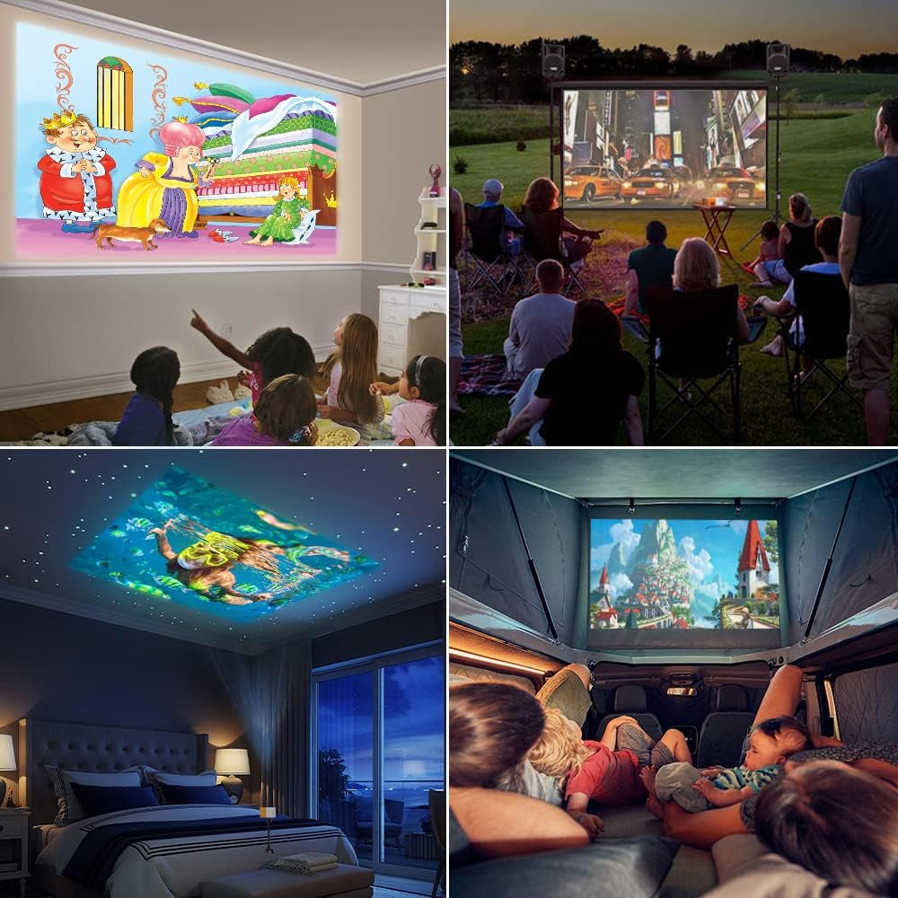 Mini Projector Wifi Portable Movie Projector Phone