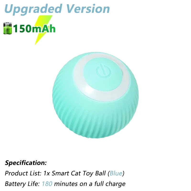 Engaging Smart Cat Toy Ball - Interactive Electric Rolling Ball for Cats | Perfect for Fun and Exercise