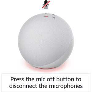 Echo (4Th Gen) with Premium Sound, Smart Home Hub, and Alexa - Twilight Blue