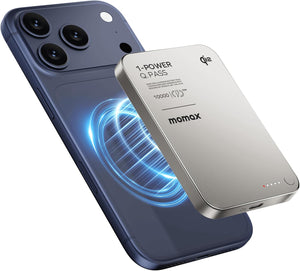 Qi2 Magnetic Power Bank, 10000Mah Everyday Portable Charger