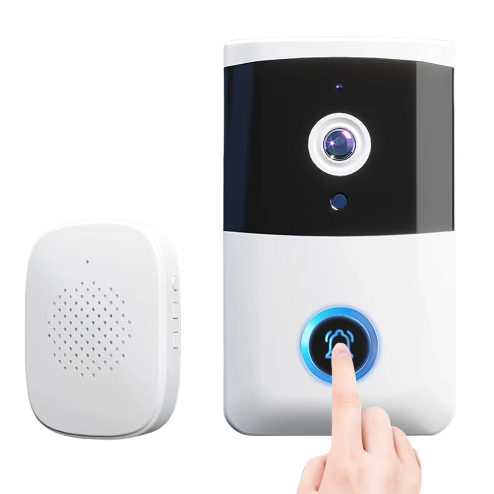 Elevate Your Home Security with Our Wifi Doorbell Camera Featuring IR Night Vision and Two-Way Audio