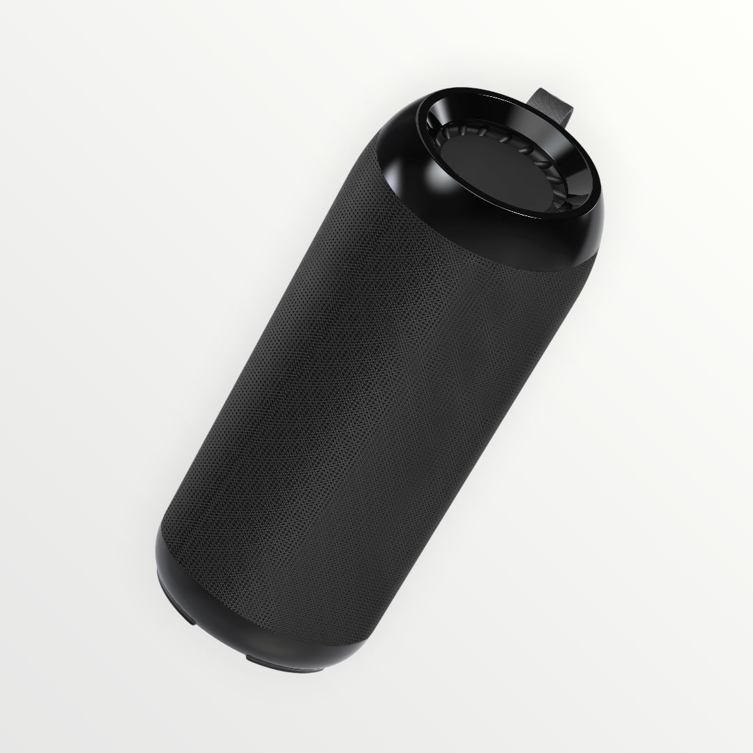 Aquaboost 5-Watt Boom Box High Definition Portable Bluetooth Speaker, Black