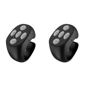 Wireless Bluetooth-Compatible Ring Browsing Smart Automatic Page Turner Portable Automatic Page Turner Browsing for Mobile Phone