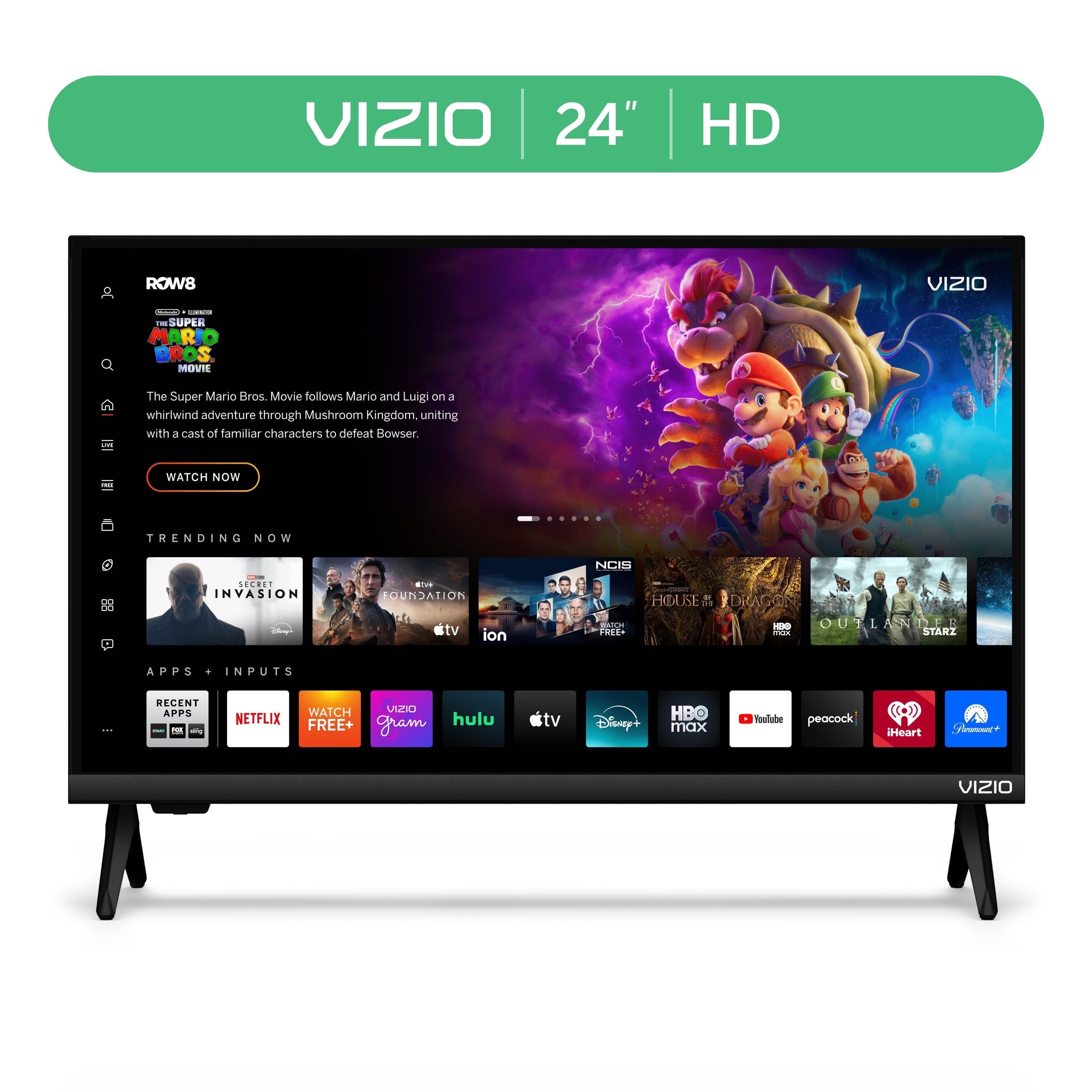 24” Class HD 720P LED Smart TV (NEW) VHD24M-08