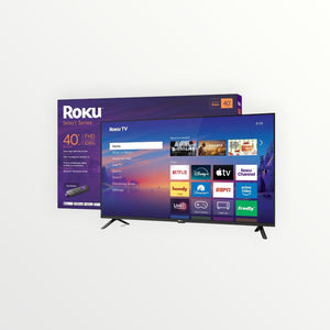 Roku 40" Select Series 1080P Full HD Smart Roku TV with Roku TV Remote: Streaming, Apple Airplay, 3 HDMI Ports
