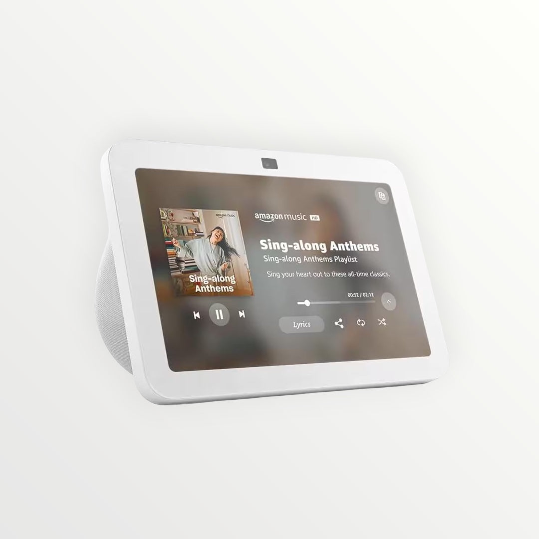 Echo Show 8 (3Rd Gen) 8 In. HD Smart Display with Spatial Audio, Smart Home Hub, and Alexa (Glacier White)
