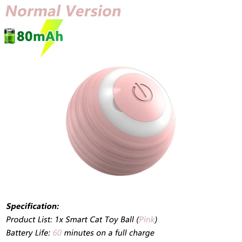 Engaging Smart Cat Toy Ball - Interactive Electric Rolling Ball for Cats | Perfect for Fun and Exercise