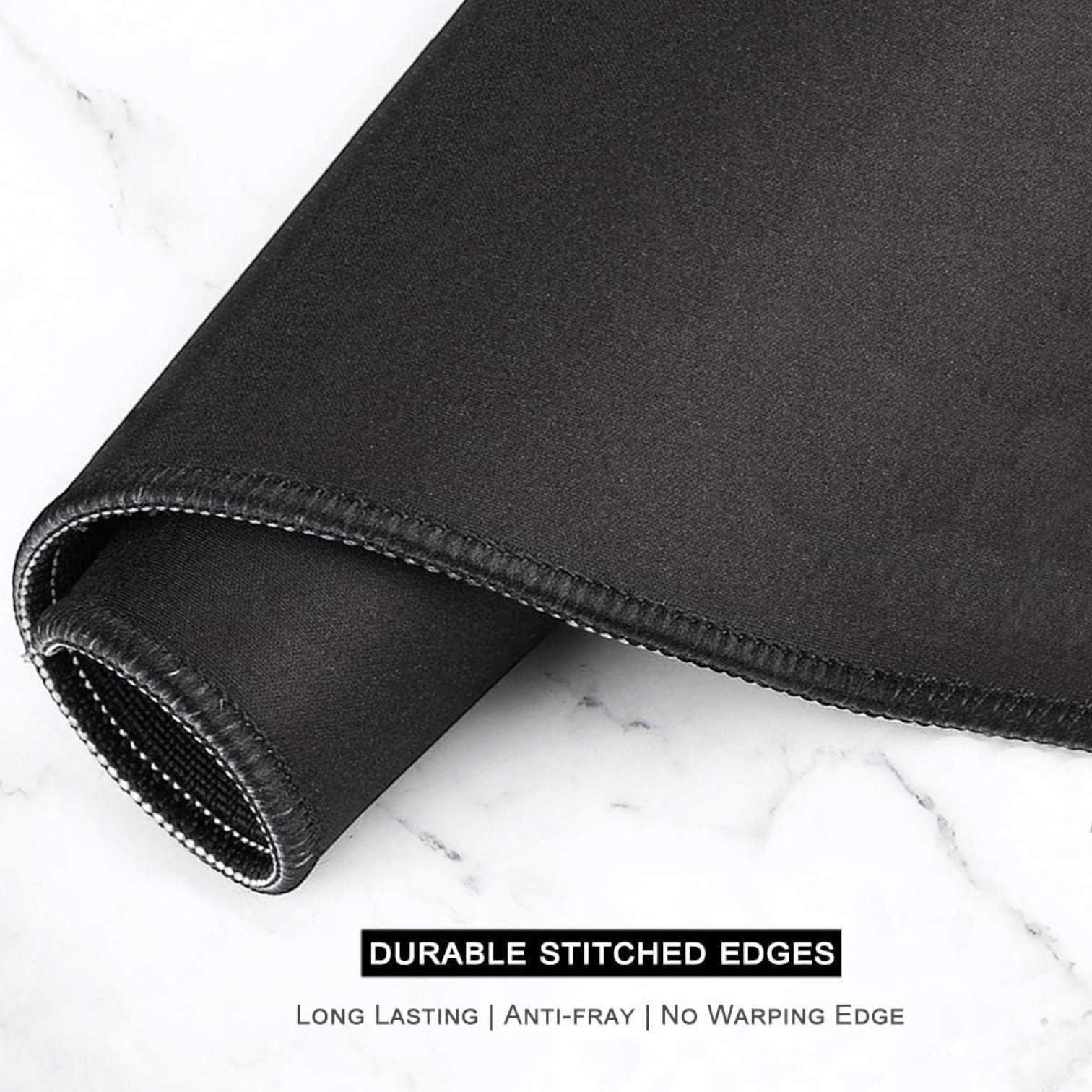 Desk Pad, XL Extended Large Gaming Mouse Pad 31.5 X 11.8 Inch, Waterproof Mousepad with Stitched Edge, Non-Slip Computer Keyboard Laptop Mat for Women Men Office Work, Teal Tropical Leaves